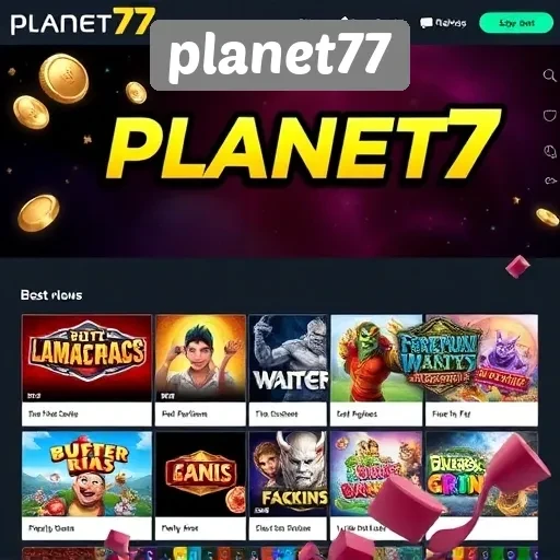 Beragam Pilihan Game Populer di Planet77 yang Bisa Dicoba